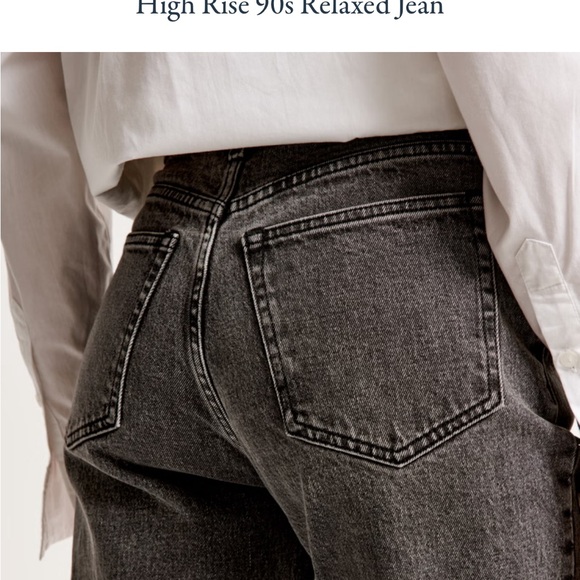 High Rise 90s Abercrombie & Fitch Jeans - Picture 2 of 4